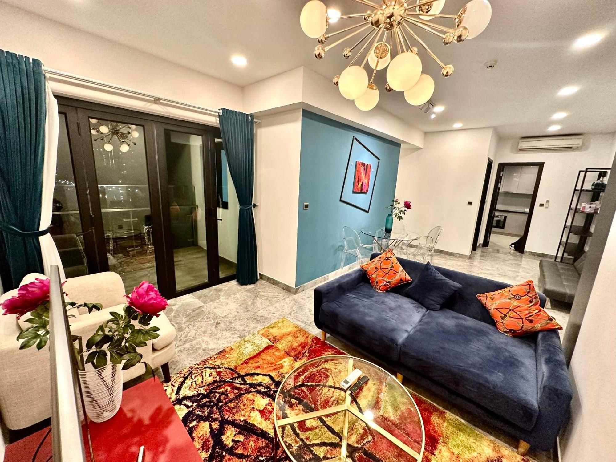 Apartment D1 Mension - Zenity Luxury - Rooftop Pool - Saigon Centre *